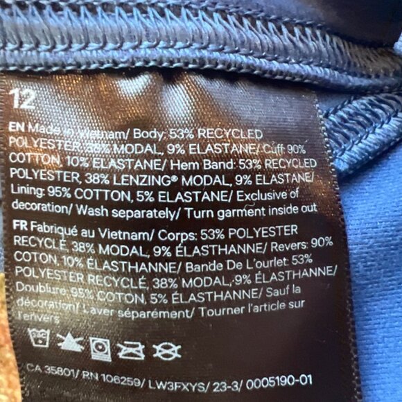 LULULEMON Brushed Softstreme Funnel Neck Zip Up Women 12 $148 - Picture 4 of 4